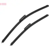 Denso Flachwischer-Set DF-204 (600/475 mm, Rechtslenker): Zwei leise, langlebige