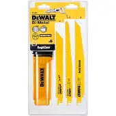 DeWalt Säbelsägeblatt Set Bi-Metall 6-tlg.