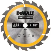 DeWalt Wolframcarbid Kreissägeblatt, Ø 184mm