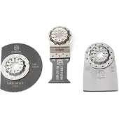 Fein Best of Starlock RENOVATION, 3 Zubehöre, speziell für Renovierungsarbeiten an Fußböden, Aufnahme Starlock, 100% Qualität