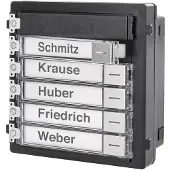 ABUS Klingeltasten-Modul (6 Tasten) für Türsprechanlage (Edelstahl)