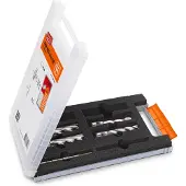 Fein HSS Nova 25 Zubehörset Best of Kernbohrer 3/4" Weldon 5-tlg. 25mm Schnitttiefe in Kunststoffbox ( 63134999062 )