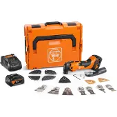 Fein Plus Top AMM 500 4.0 AH AS - Oszillierendes Multiwerkzeug - schnurlos - 2 Akkus - 18 V