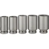Fein Kraftstecknuss-Set,6-kant,3/4 in Aufnahme