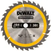 DeWalt Dt1940-qz Kreissägeblatt Für Holz 184x16 Mm