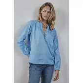 DIDI Blouse Nelsa Sky Blue Größe: 40 | Longsleeves Outlet | Damen | Blau
