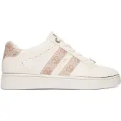GUESS für Damen. FLTBRLELE12 Beigefarbene Barlie-Turnschuhe (38), 1 bis 3 cm, Schnürsenkel, Lässig