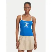 GUESS Jeans Top W6YP20 K4202 Blau Slim Fit