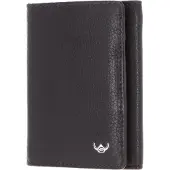Golden Head Leder Geldbörse Capri RFID Protect Minischeintasche 1011 Dunkelbraun