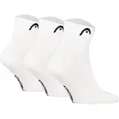 Head Kurzsocken "Socken Elements All Sport Quarter 3P 3er Pack", Herren, Gr. 39-42, weiß, Obermaterial: 65% Baumwolle CO. 20% Polyester PES. 12% Polyamid PA. 3% Elasthan EL., Socken Kurzsocken