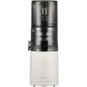 Hurom Entsafter E30-ST Kaltpress-Technologie Smart-Hopper 50 U/min leiser Induktionsmotor Weiß