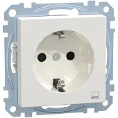 Merten MEG2350-0319 Steckdose CEE 7/3 Weiß (MEG2350-0319)