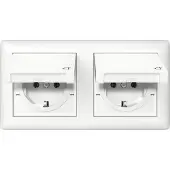 Gira Schutzkontaktsteckdose Typ F 2fach 16 Ampere 250 Volt mit