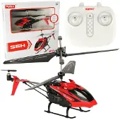 Pricenet SYMA S5H 2.4GHz RTF RC Hubschrauber rot