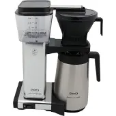 Moccamaster KBGT, Filterkaffeemaschine, 1,25 l, Gemahlener Kaffee, 1450 W, Schwarz, Silber