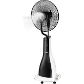 Unold 86930 Standventilator Nebula Touch Digital - 90 W, Vernebler, Ultraschall-Sprühnebel, Wassertankvolumen ca. 3 L, Touch-Display