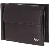 Golden Head Leder Geldbörse Geldklammer Capri RFID Protect Clip-Scheintasche 1921 Dunkelbraun