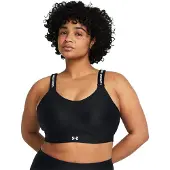 Under Armour Sport-BH "UA INFINITY HIGH 2.0 BRA" mit Netzstoff-Einsatz auf der Vorderseite, atmungsaktiv