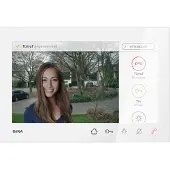 Gira Wohnungsstation Video, AP 7, Türkommunikation, Touchscreen, reinweiß, 1 Stk.