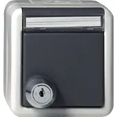 Gira 456730, Schuko, Grau, 250 V, 16 A, 250 V