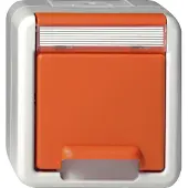 Gira Schutzkontaktsteckdose CEE 7/3 Typ F mit Klappdeckel und