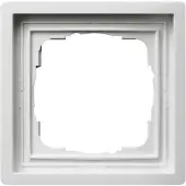 Gira 0211112, Weiß, Schraubenlos, 83,3 mm, 83,3 mm, 1,06 cm, 1 Stück(e)