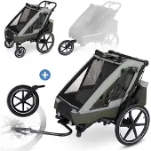 ABC Design 3in1 Fahrradanhänger & Kinderwagen Tour