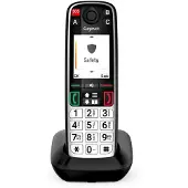 Gigaset EASY 500 Dect-Ladebasis mit 1 x Handset (SOS / LS life style) - schwarz