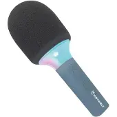 KIDYWOLF KIidymic, Tragbarer Lautsprecher für Kinder, Blau
