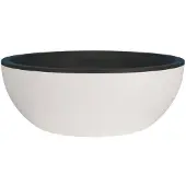 Riviera Weiße Blumentopf Ø 40 cm