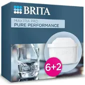 Brita Kartusche - Maxtra Pro All-in-1 - 6+2er-Pack - Bis zu 1200 l gefiltertes Wasser