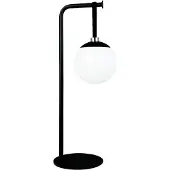 Dyberg Larsen LED-Akku-Dekolampe Odin, schwarz/weiß, IP44 dimmbar, schwarz, Kunststoff, Modern