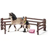 Schleich HORSE CLUB Pferdepflegeset, Andalusier, Horses, 5 Jahr(e), Mehrfarbig