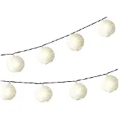 Lumineo Strangbeleuchtung Solar Nylon warmweiß