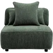 Vente-unique Sessel Mit Gerader Rückenlehne Lelaco Grün 91 cm