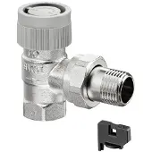 Oventrop Thermostatventil ''AQ'' DN15, Eck, mit ''Q-Tech'' 1183064