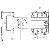 Gewiss GWD4537 Fehlerstrom-Schutzschalter 63 A 400 V