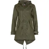BMS Regenmantel "SoftSkin" in Oliv | Gr.: 38