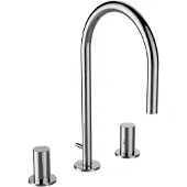 Laufen H3123330042211 3-Loch WT-Mischer K-Schwenk