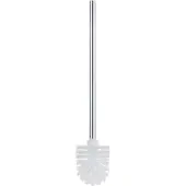Keuco Ersatz Toilettenbürste Plan 14972174000 Aluminium finish, mit Bürstenkopf weiss