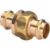 Viega Verschraubung PROFIPRESS-G 2650 54mm, aus Rotguss, 379315, für Gas