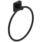 Kludi VELA S Handtuchring mattschwarz, 2597839 2597839