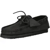 Clarks Originals Bootsschuhe Godney Boat mit Krepp-Laufsohle 1216 Black Leather 47