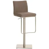 CLP Barhocker Panama E Stoff grau