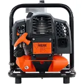 FUXTEC Benzin Wasserpumpe FX-WP152 - bis zu 15.000 l/h | 35m Förderhöhe | 2-Takt | 2 PS | 1400W | Benzin | 1,5" Schlauchanschluss