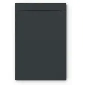 STANO Mineralguss-Duschwanne extra flach VORTEX Schieferoptik Anthrazit 80x150 cm