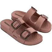 Ipanema Flip-Flops mit 3 cm Plateau, zwei breiten Riemen und Schnallen, pflegeleicht