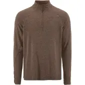 Craft Wool Long Sleeve Tee Men prune/melange (286200) XL