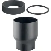 Geberit Pe Übergangsstutzen 152150161 PE-HD, DN 56, 67 - 74mm, mit Schrumpfmuffe