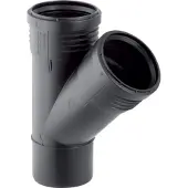 Geberit Vertriebs GmbH Silent-PP Abzweig 45Grad, mit Muffen DN100/90